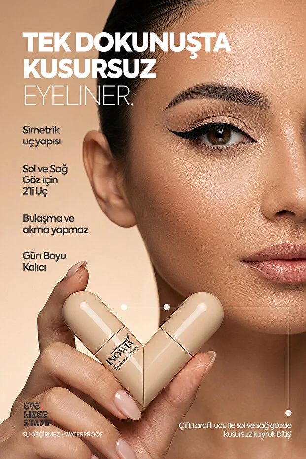 YUZA-Eyeliner Stamp-Çift Taraflı Suya dayanıklı